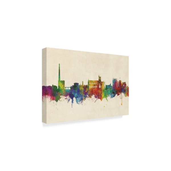 Michael Tompsett 'Carlisle England Skyline' Canvas Art,30x47